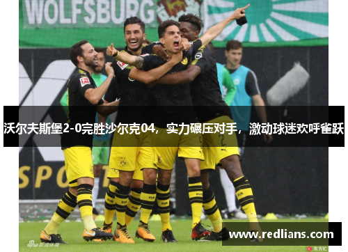 沃尔夫斯堡2-0完胜沙尔克04，实力碾压对手，激动球迷欢呼雀跃